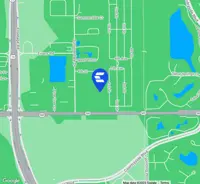 Map indicating location of Clearwater Financial Center for Google Maps.