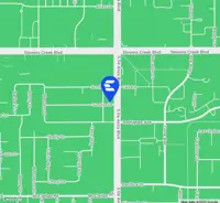 Map indicating location of Cupertino Financial Center for Google Maps.