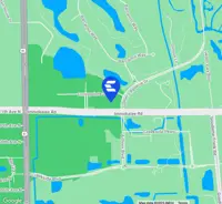 Map indicating location of Naples Financial Center for Google Maps.