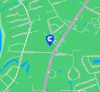 Map indicating location of San Jose Financial Center for Google Maps.