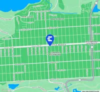 Map indicating location of Geary Financial Center for Google Maps.