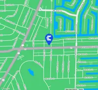 Map indicating location of Fort Lauderdale Financial Center for Google Maps.