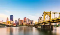 Fort Pitt bridge in Pittsburgh, Pennsylvania image